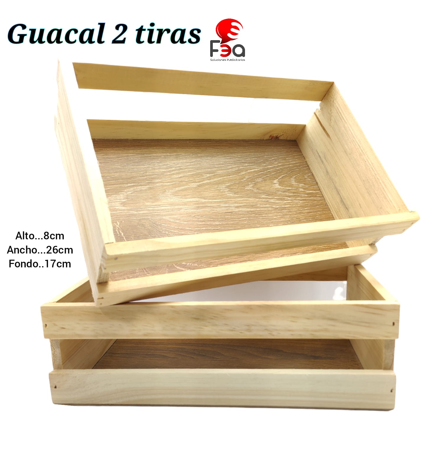 guacal 2 tiras